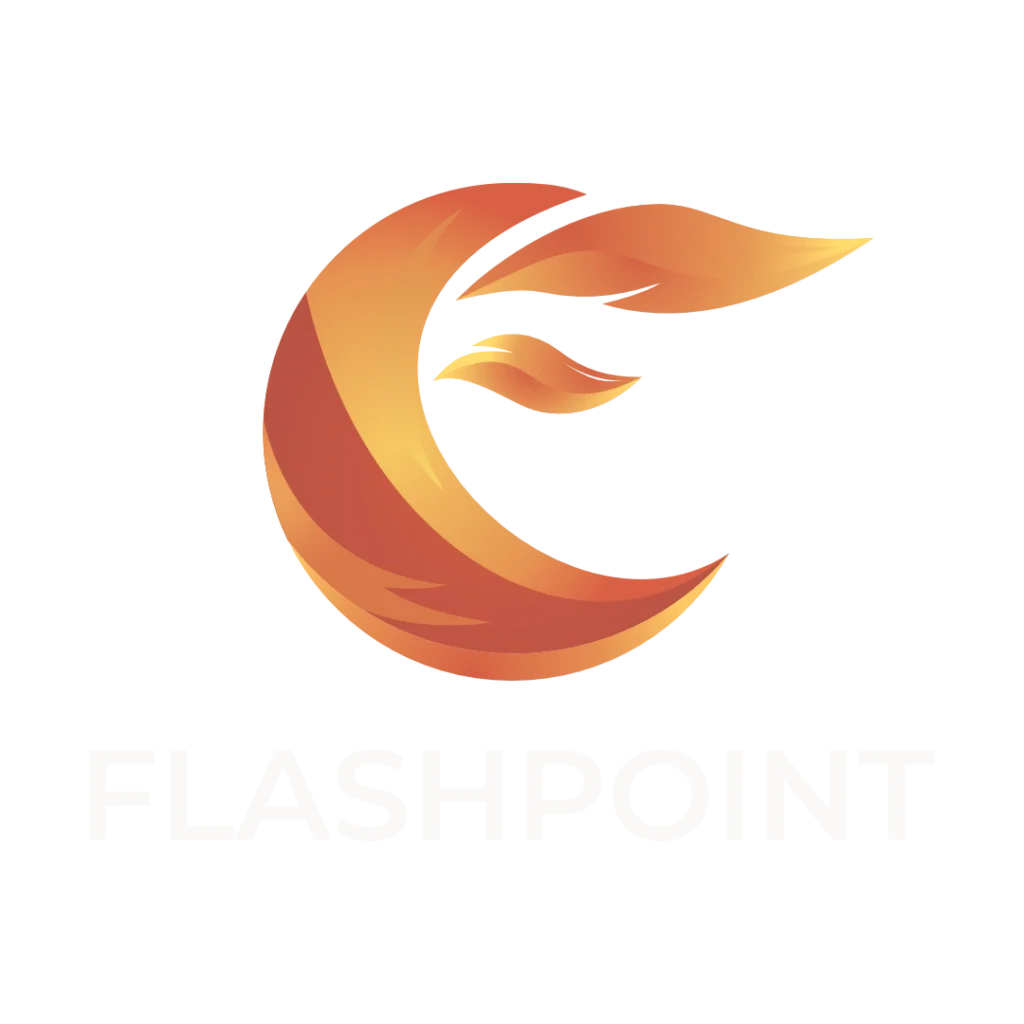 Flashpoint Training Logo - white text